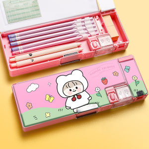 Pencil Box Cartoon Pencil Box Pencil Storage Multifunctional Stationery Storage Box Kids Stationery Gift