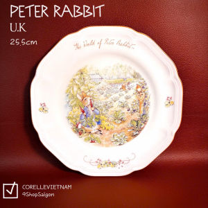 [Hàng Hiệu U.K New 100%] - Peter Rabbit - 01 Chiếc Đĩa Cạn Thỏ Nổi Tiếng 25.5cm - Hungry
