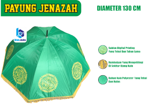 Payung Keranda Jenazah Kematian Sablon