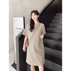 Yolanda ชุดเดรส แฟชั่น ผู้หญิง ทรงโอเวอร์ไซส์ สาวอวบใส่ได้ สามารถใส่คลุมท้องได้ HJ3465