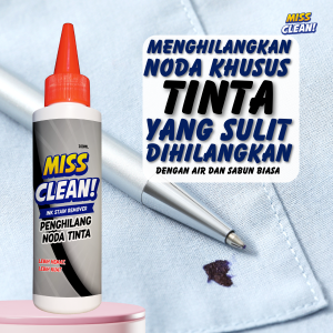 Penghilang Noda Tinta Pada Pakaian Pembersih Noda Tinta Pulpen untuk baju putih