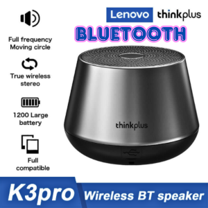 KING Lenovo Thinkplus Speaker Bluetooth 5.0 Outdoor Waterproof 1200mAh suara jernih full bass K3 PRO