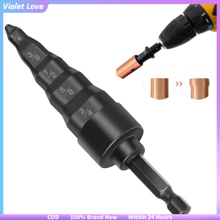 5 in 1 Air Conditioner Copper Tube Expander Manual Drill Bit Swaging Tool Drill Bit Expanding Tool
