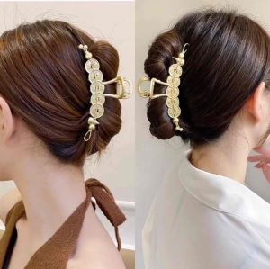 Fashion 11.5cm Metal Large Hair Claw Clip Elegant Hair Clip Hair Accessories