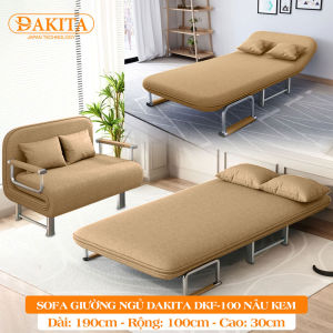 Giường Ngủ thành ghế SOFA SIÊU XỊN DAKITA DKF-80 Giường Ngủ Có Nệm Xếp Gọn Đa Năng (Rộng 80cm)