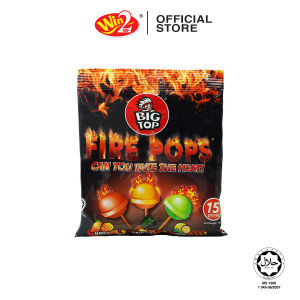 BIG TOP Flavoured Lollipops SPICY 15 PCS Per Bag