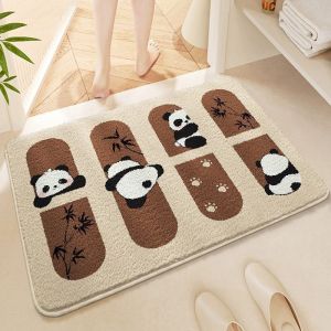 KS เสื่อปูห้องน้ำกันลื่นในธีมแมวน่ารักสำหรับห้องน้ำและทางเข้า