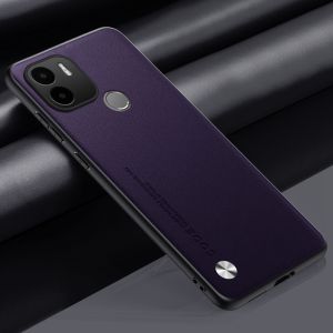 Case Plain Leather Protective Casing For Redmi A2 P 4G Soft Silicone Phone Case For RedmiA2 A1 RedmiA1 Anti fingerprint Protect Back Cover Fashion Business Leisure luxury