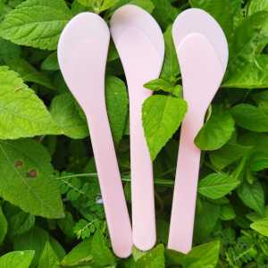 (1Pcs) Sendok Masker Spatula Plastik Facial Mask Stik Mangkok Masker / Spatula Masker