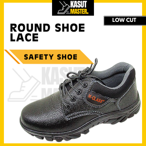 safety shoe Bulat Tali low cut kasut safety Kasut Keselamatan waterproof MCLASS安全鞋 工地鞋