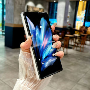 For VIVO X Fold 3 Pro Case Transparent Slim wireless charging Protective Back Cover For VIVO X Fold3 3Pro Phone Shell