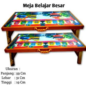 MEJA BELAJAR UKURAN BESAR/MEJA LIPAT BIASA