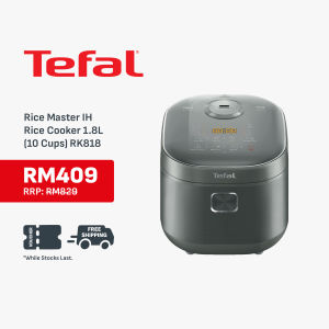 Tefal Rice Master IH Rice Cooker 1.8L (RK818)