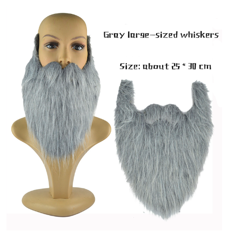 Ready Stock/ Fake Large Long Mustache Beard Simulation Men Stage Shows ...