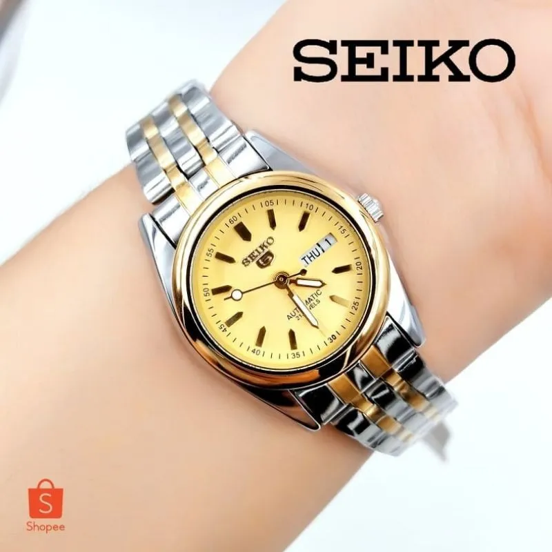 Seiko 5 Automatic Hand Movement Women s Watch BATTERY OPERATED