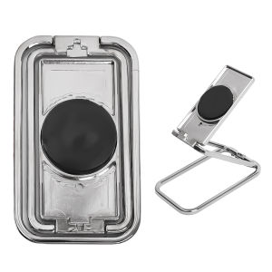 Phone Ring Holder Metal Finger Kickstand 360 Rotation Car Mount Grip Foldable Desktop Stand Ultra Thin Multi Angle Portable Smartphone Bracket