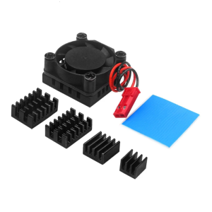 Durable Heat Sink Fan for Orange Pi 5 Plus Development Cooler Cooling Kit Aluminum Base Heat Sink Thermal Conductive Pad