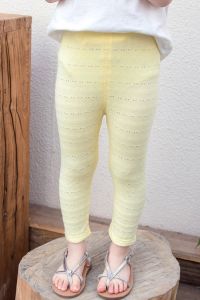 พร้อมส่ง 🇹🇭B1เลคกิ้งเด็ก กางเกงเด็กหญิง ลายฉลุ ผ้าคอตตอนนิ่ม ยืด ไม่แข็ง