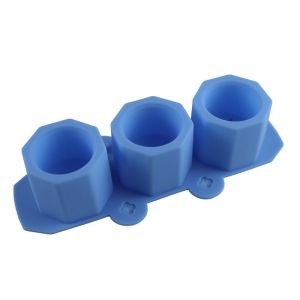 Geometric Silicone Mold DIY Concrete Cement Clay Succulent Flower Pot with 3 Holes