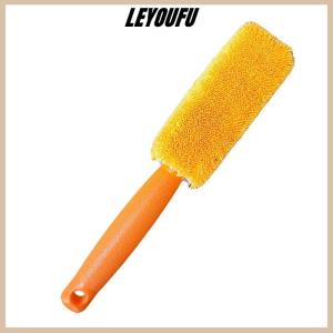 LEYOUFU Xe làm sạch bàn chải di động sang trọng lốp và vành phụ kiện chăm sóc xe đa chức năng công cụ bàn chải xe làm sạch bánh xe bàn chải