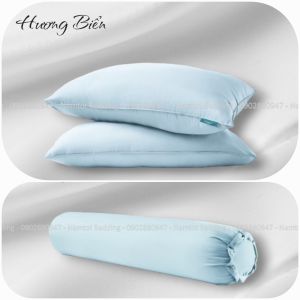 ❇️Vỏ Gối Lụa Tencel Ice Cool❇️ Vỏ Gối Nằm Ôm Siêu Thoáng Mát Mềm Mịn Vỏ Gối Ôm Khóa Kéo _ Nemtot Bedding