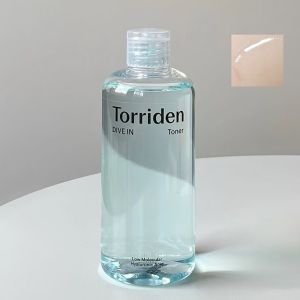 Torriden Toner DIVE IN Low Molecular Hyaluronic Acid Toner Low pH Facial Astringent for Hydrating Exfoliating Refreshing 300ml