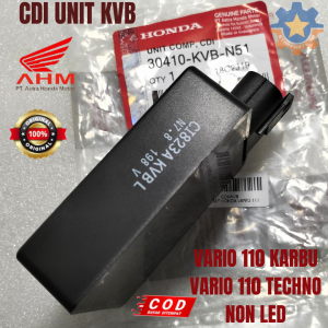 CDI UNIT KVB HONDA VARIO 110 KARBU VARIO 110 TECHNO NON LED KUALITAS ORISINIL ASLI AHM KOTAK
