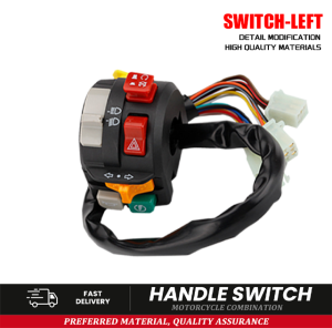 Domino Handle Switch Honey Well All in One Switch It can be installed onto most open handle bar Surfy Motorcycle made in Thailand
