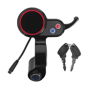 Electric Scooter LCD Display Dashboard LCD Display Panel Throttles Instrument Panel Power Switches Easy to Install