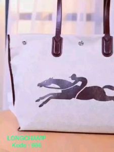 TAS WANITA HANDBAG KANVAS LCM ROSEAU 666 TAS BAHU LOGO KUDA ROSEAU TAS SELEMPANG WANITA IMPORT BEST SELLER TERBARU BISA BAYAR DITEMPAT.!!!!