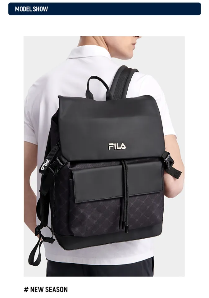 FILA CORE Men s Lifestyle Heritage Backpack Lazada Singapore