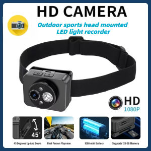 Head Mounted Camera Sports Recorder With 120° Wide and Night For Motorcycling and Aerial Shots