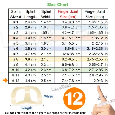 Oval Finger Splint Trigger Finger Brace Mallet Finger Splints Support Sleeve for Arthritis Thumb Index Middle Ring Pinky Fingers