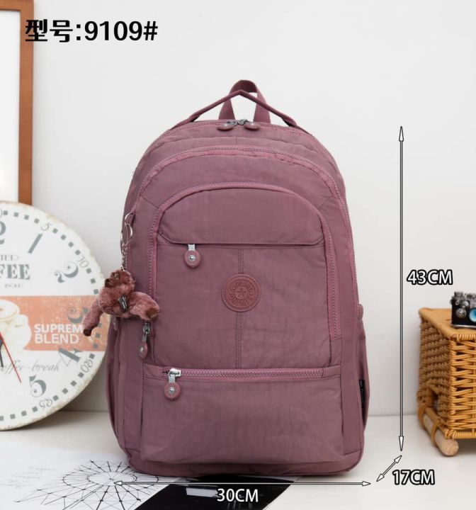 Kipling waterproof outlet backpack