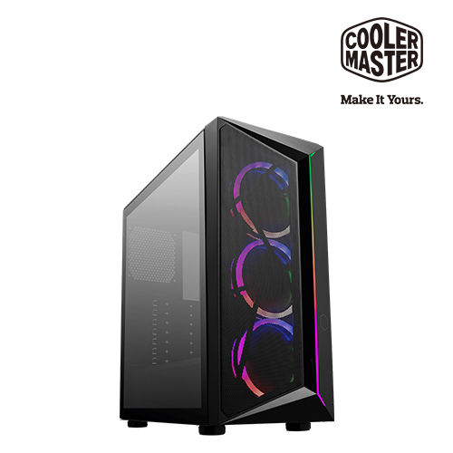 Cooler Master CMP 510 PC Case Mid Tower ARGB LED Mesh