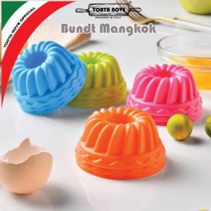 Cetakan silikon kue talam putu BUNDT MANGKOK Cetakan bolu pudding jelly chiffon mini