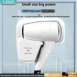 Wall Mounted Hair Dryer Hair Blower With Wall Holder Bathroom Accessories
