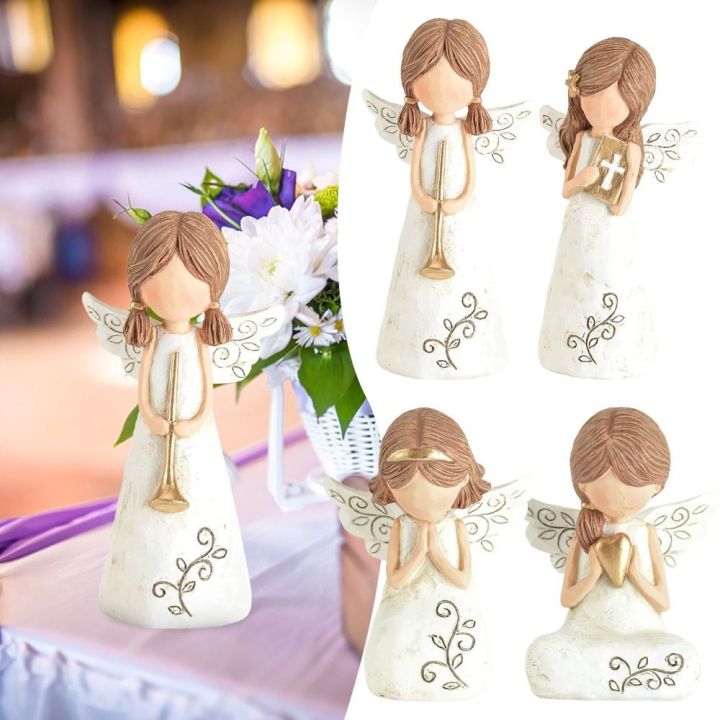 XYAX Resin Creative Praying With Love Desktop Decor Handicraft High ...