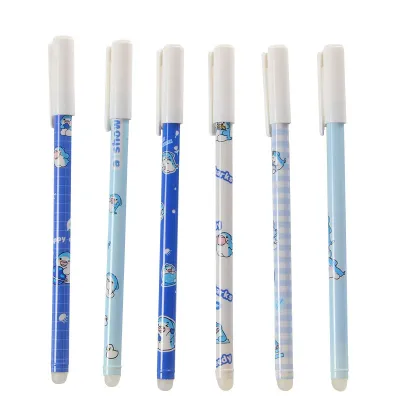 6pcs Pena Pulpen Pen Magic Bisa Dihapus Tinta Biru ST0288