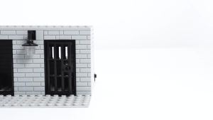 City Double Cell Crime Lab Toy Building Block(111PCS).The Toy for Kids Ages 8 Plus.