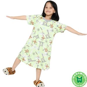 Kiminori CITRA Dress Anak Perempuan Lengan Pendek