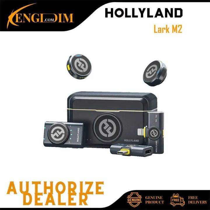 Hollyland LARK M2 DUO 2-Person Wireless Microphone System