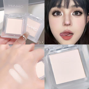 Dorisna Monochrome White Jade Highlighter Palette Waterproof Pearly Matte White Brighten Eye Corner Lying Silkworm Shimmer Korean cosmetic