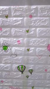 Big Size Foam Wall Paper Dinding Pelekat Dinding Bilik Tidur Wallpaper Adhesive Wall Decor Wall Stickers Living Room Roof Ceiling Home Decoration