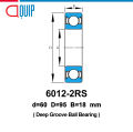 6012-2RS SBC ตลับลูกปืนเม็ดกลมร่องลึก ฝายาง 2 ข้าง ( Deep Groove Ball Bearing 6012 2RS ) 6012RS. 