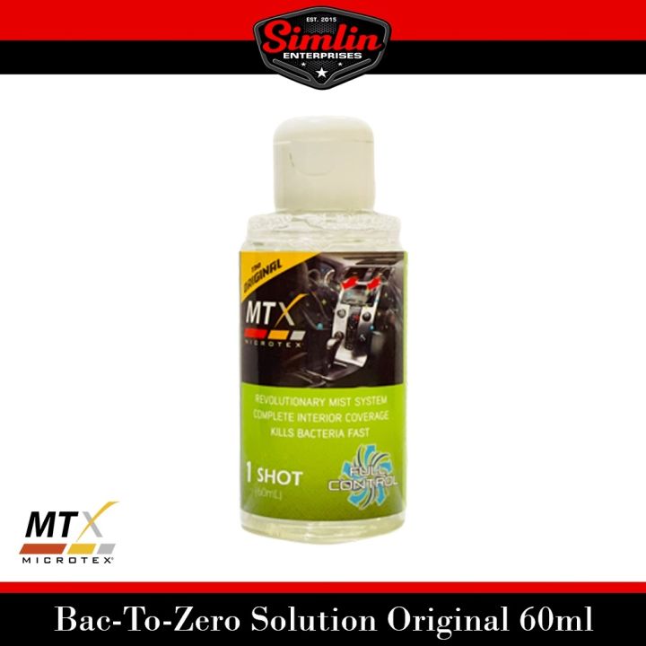 BacToZero Solution 60ml (1Shot) Original Citrus Lazada PH