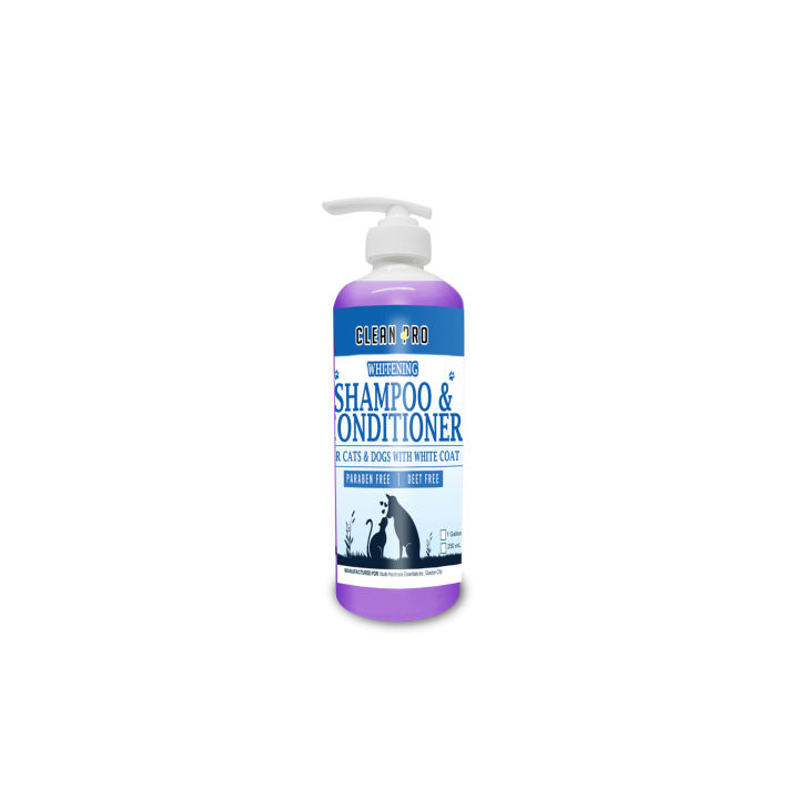 Whitening Shampoo & Conditioner For Dogs & Cats Whitening Coat 250ml