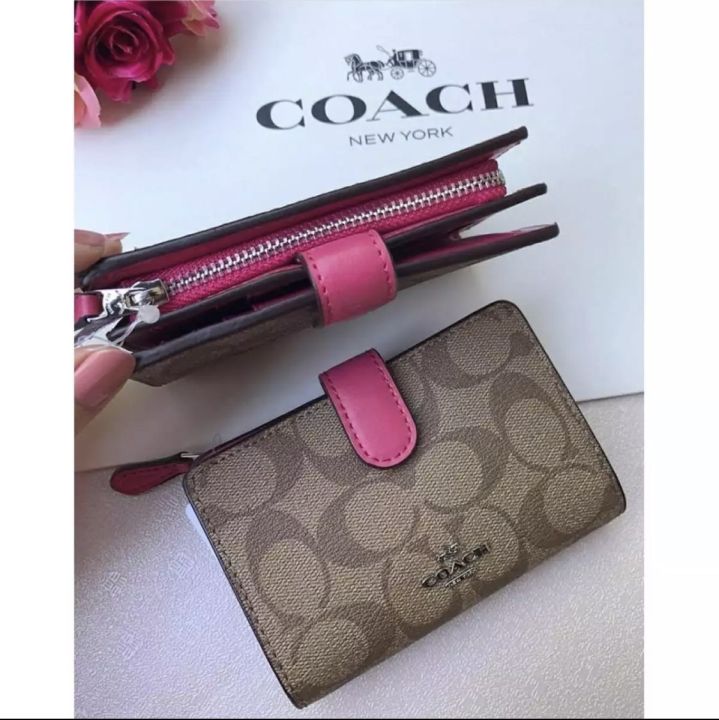 Brown and Pink Coach Wallets: Style Meets Functionality