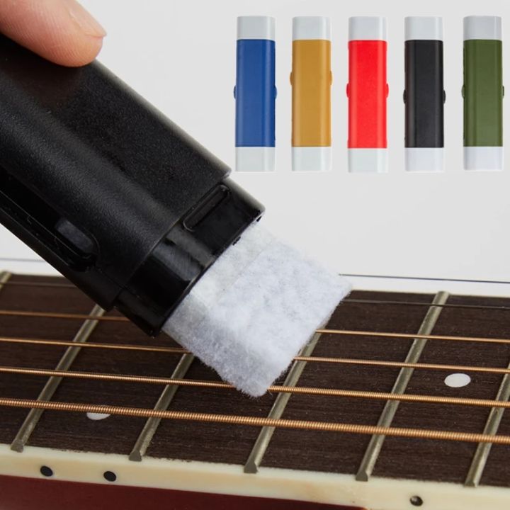 1PCs Guitar Strings Derusting Brush Pen Strings Anti Rust Guitar Cleaner String Care Oil Eraser Guitar Musical Accessories Lazada PH