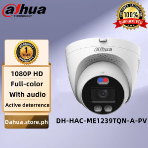 Dahua 2MP/5MP CCTV Camera Smart Dual Light Active Deterrence HDCVI Eyeball Camera TIOC Alarm camera Full color IP67